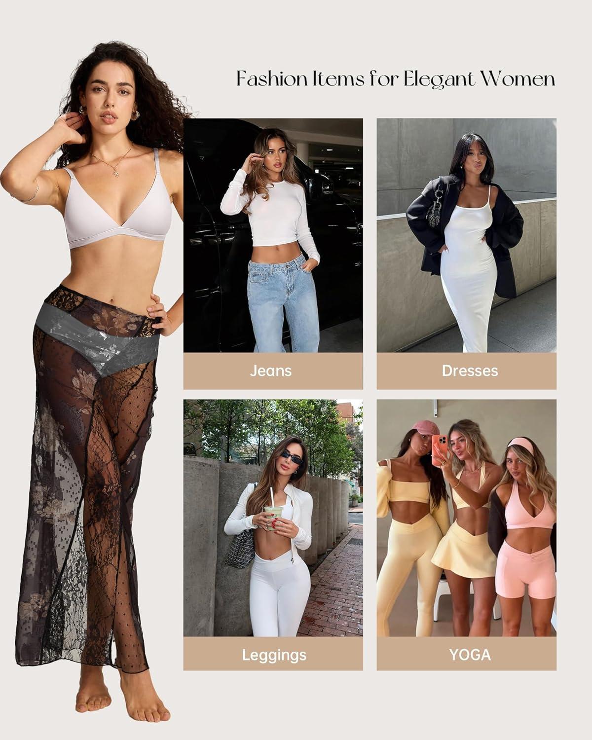 imageOEAK Seamless Thongs for Women Invisible Thongs No Show Thong Panty Liners Tangas Comfortable Workout GStrings UnderwearWhite