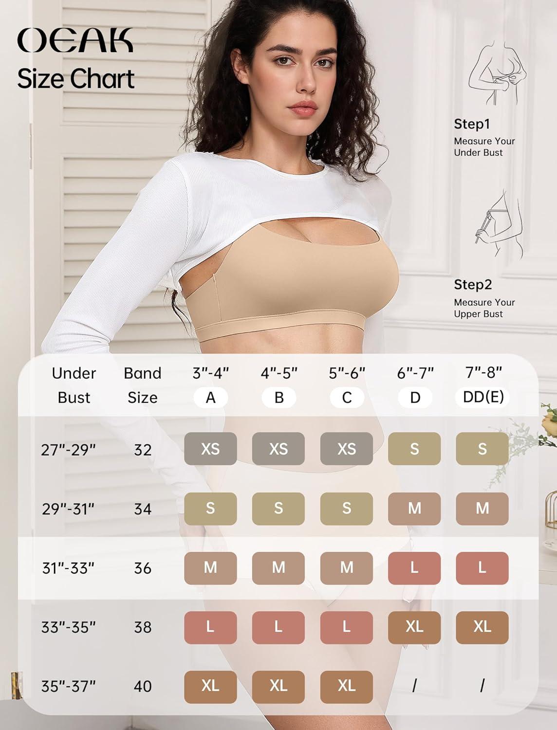 imageOEAK Womens Comfortable Bras No Underwire Cami Bra Seamless Unlined Bralettes Scoop Neck Unpadded Everyday Sports Tshirt BraBeige