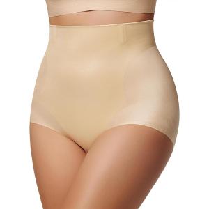 OEAK Womens Shapewear Tummy Control High Waisted Body Shaper Panties Underwear Seamless Shorts & Briefs Girdle Shapewear(Nude Brief)