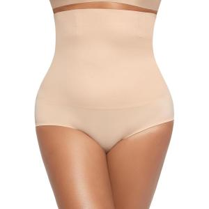 OEAK Womens Tummy Control Shapewear Seamless Girdle High Waisted Body Shaper Panties Plus Size Shapewear Shorts & Briefs
