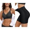 imageOEAK Womens Wireless Push Up Bras ampamp Tummy Control Shapewear Seamless Black M