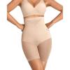 imageOEAK Womens Tummy Control Shapewear SuperPower High Waisted Butt Lift girdles Body Shaper Thigh Slimmer Seamless Shapewear Nude XL