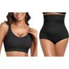imageOEAK Womens Push Up Bras No Underwireampamp Seamless Tummy Control Shapewear Black M