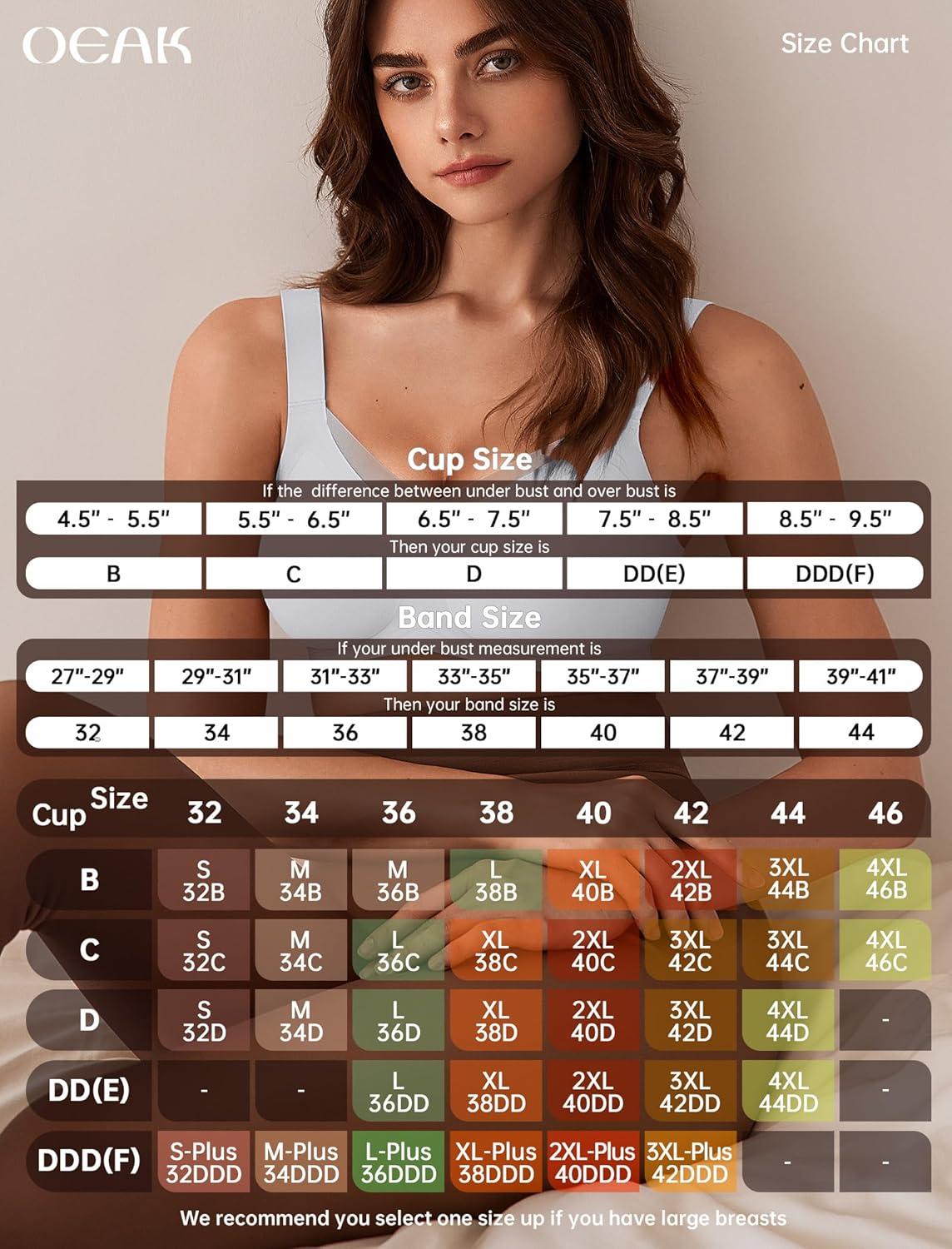 imageOEAK Womens Wireless Jelly Bras V Mesh Comfortable Bralette Supportive Tshirt Bra No Underwire Seamless Push Up Everyday BrasLight Grayish Blue