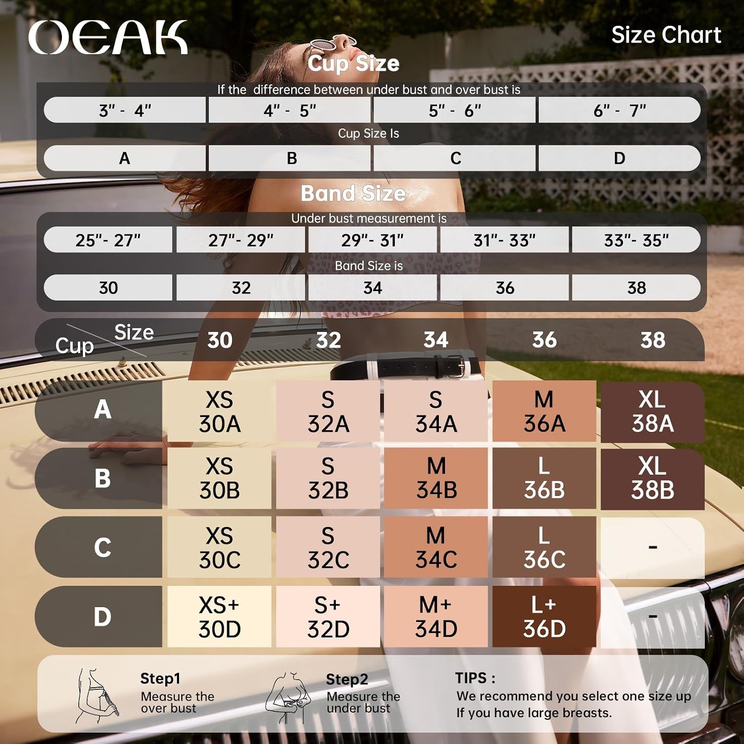 image:imageOEAK Womens Strapless Jelly Bras Push Up Padded Bandeau Wireless Half Bra no underwirecomfortableno showSeamlessnon slipinvisiblesupportivetube brahalf brasmall breastsgelLeopard Pink